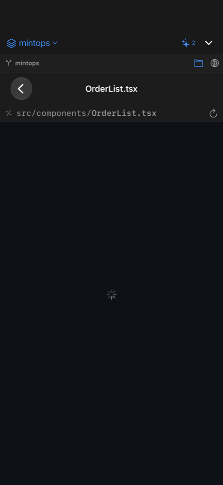 mintOps — 파일 뷰어 (iPhone)